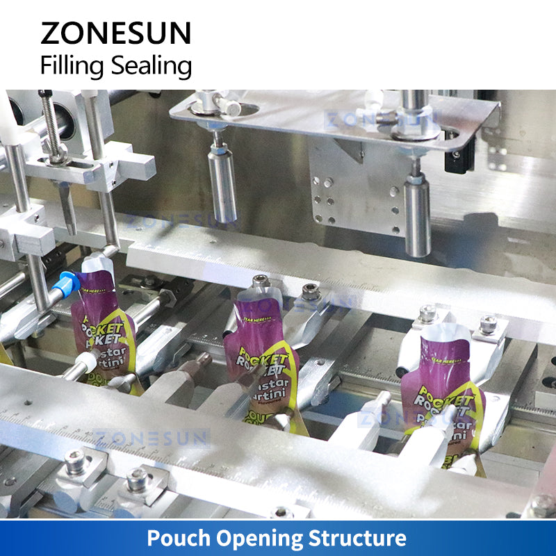 ZONESUN ZS-AFS03L Premade Pouch Liquid Filling Sealing Machine