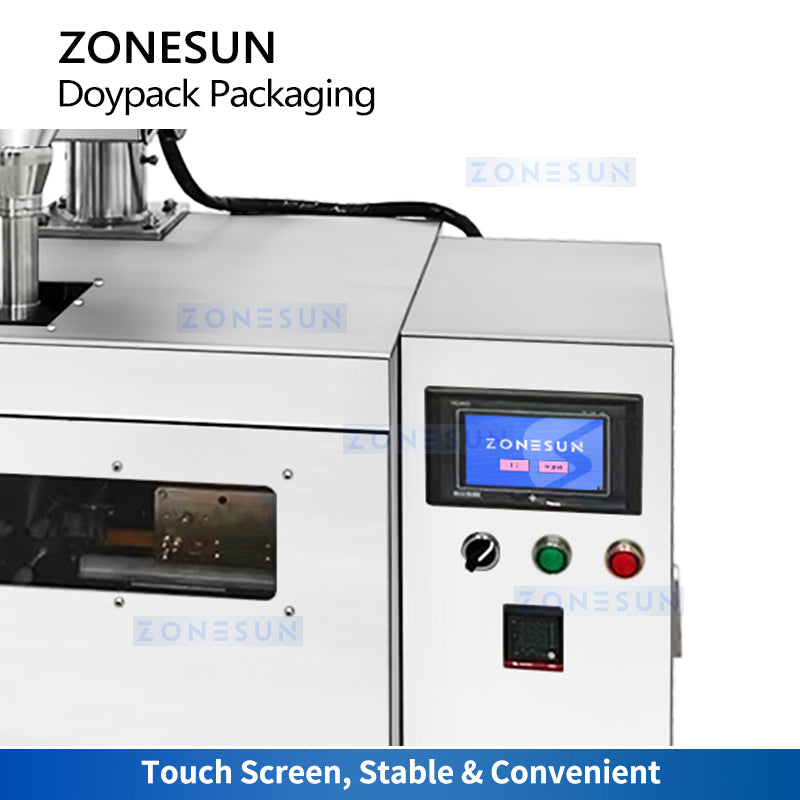 ZONESUN ZS-FSFM1 Doypack Powder Filling and Sealing Machine