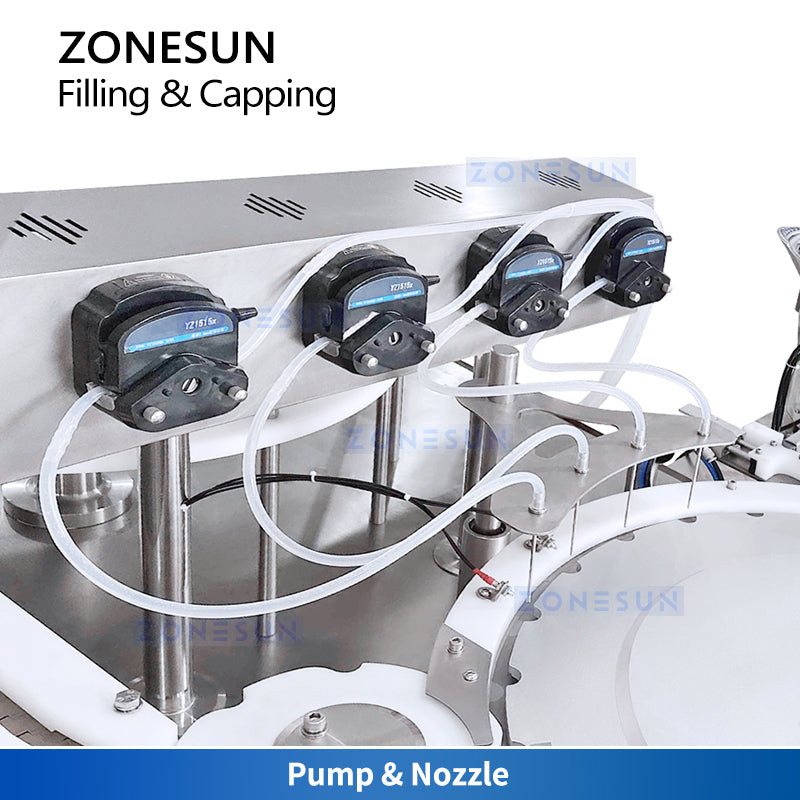 ZONESUN ZS-AFC39 Vial Filling and Capping Machine Small Dose Packaging