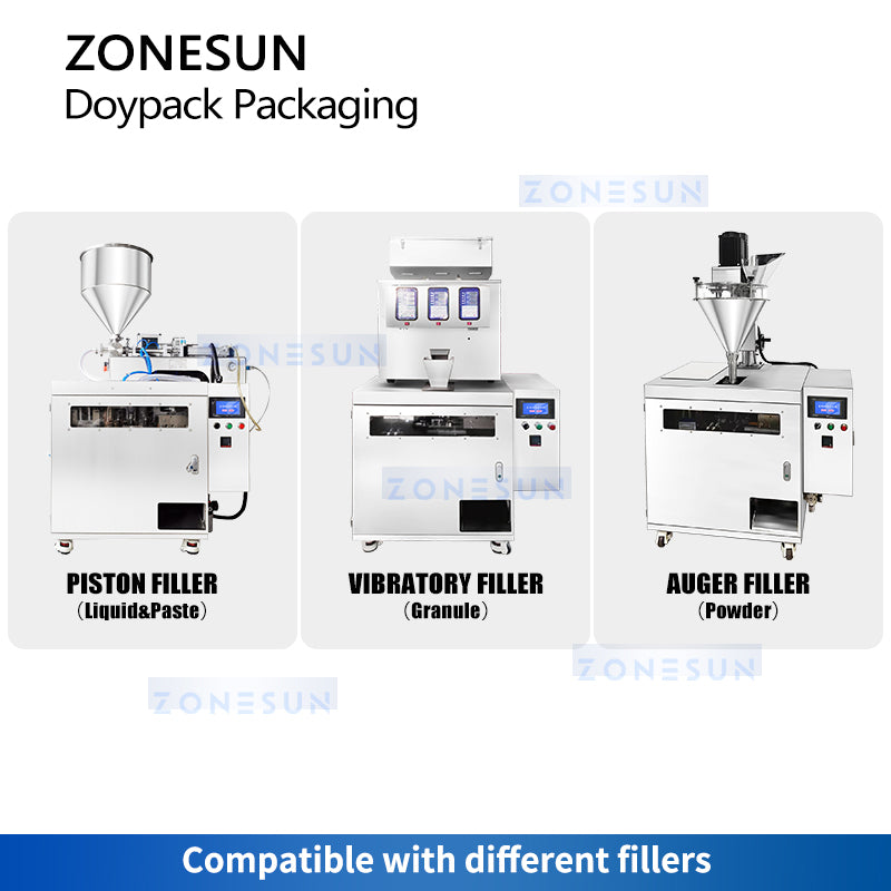 ZONESUN ZS-FSB30 Premade Pouch Filling Sealing Machine