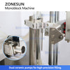 ZONESUN ZS-AFCU1 Felt-Tip Pen Monoblock Machine Ceramic Pump Filling Pressing Machine
