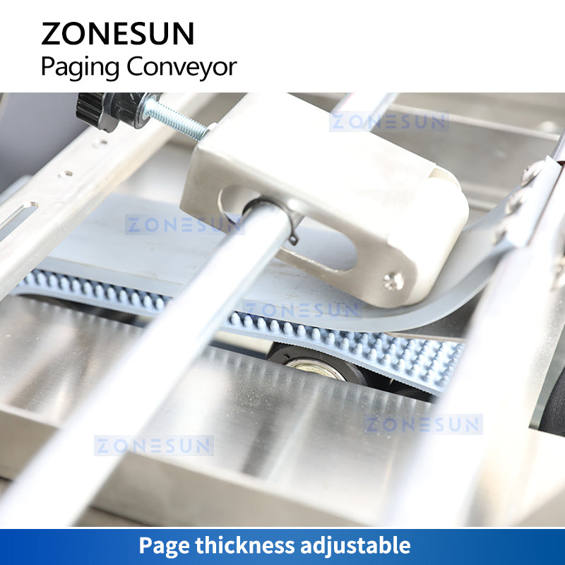 ZONESUN ZS-CS350 Automatic Paging Conveyor Machine With Coding Function