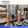 ZONESUN ZS-TFS6 Linear Ultrasonic Tube Paste Filling and Sealing Machine