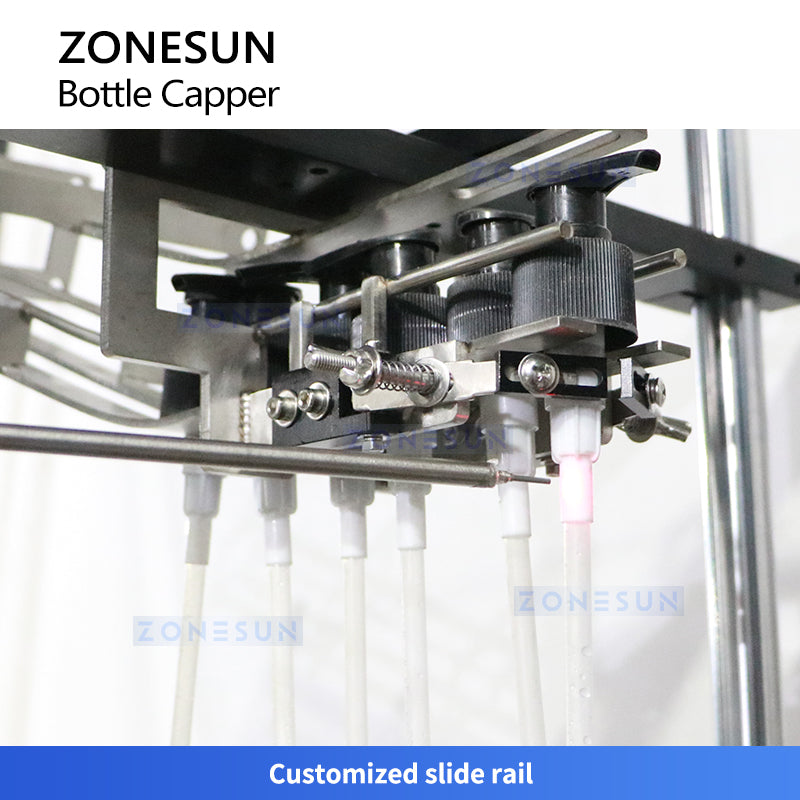 ZONESUN ZS-XG440I Automatic Pump Bottle Capping Machine with Vibrating Bowl