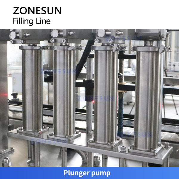 plunger punp filling production line