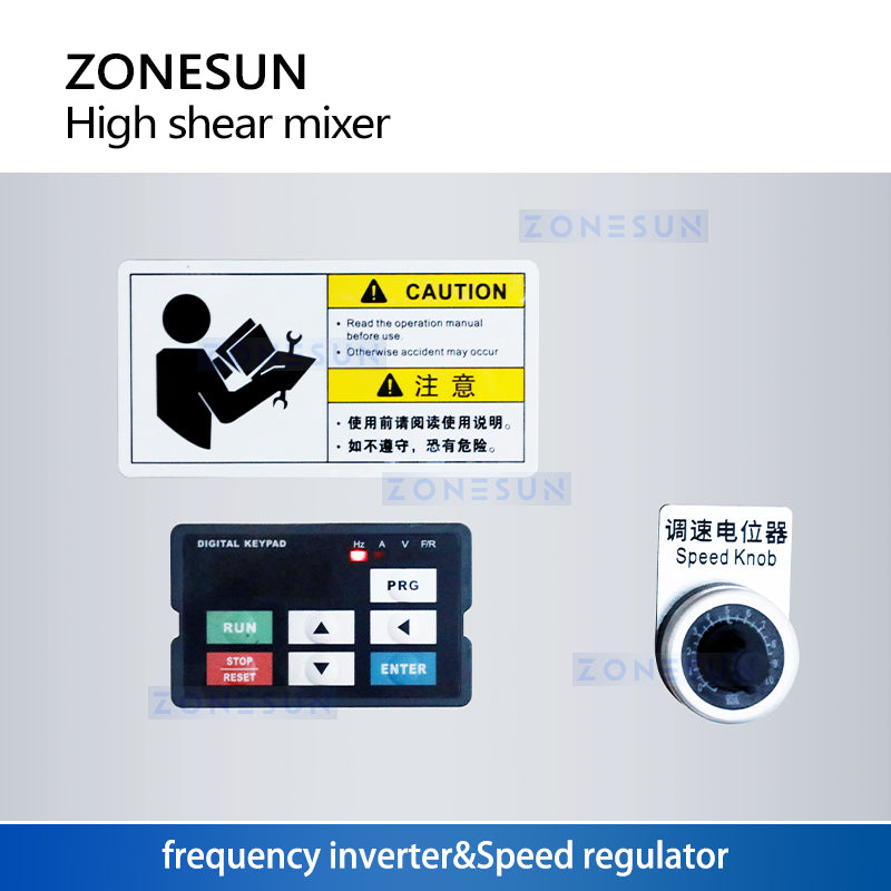 Zonesun Pneumatic Emulsifying Mixing Machine 