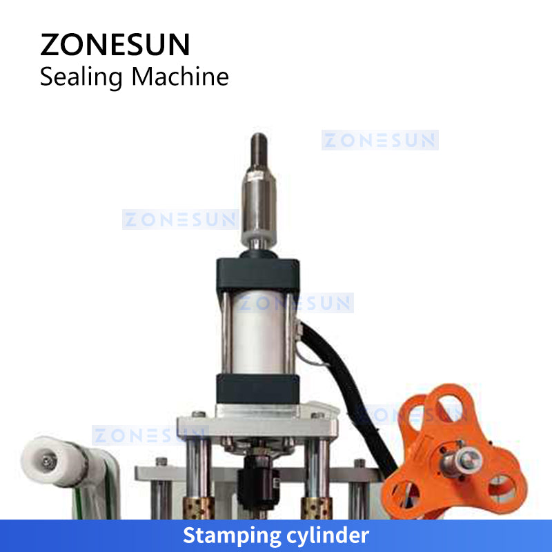 ZONESUN ZS-RGS1 Pneumatic Tube Aluminum Foil Sealing Machine