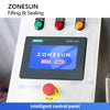 ZONESUN Premade Pouches Fill Seal Machine Horizontal Equipment ZS-AFS03