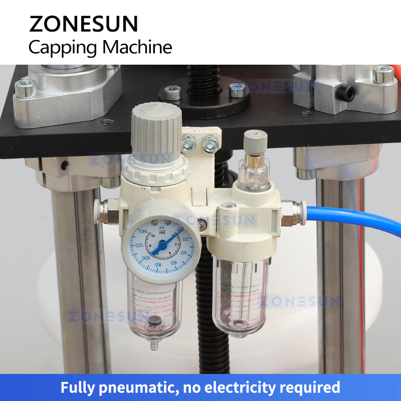 ZONESUN bucket lid sealing machine