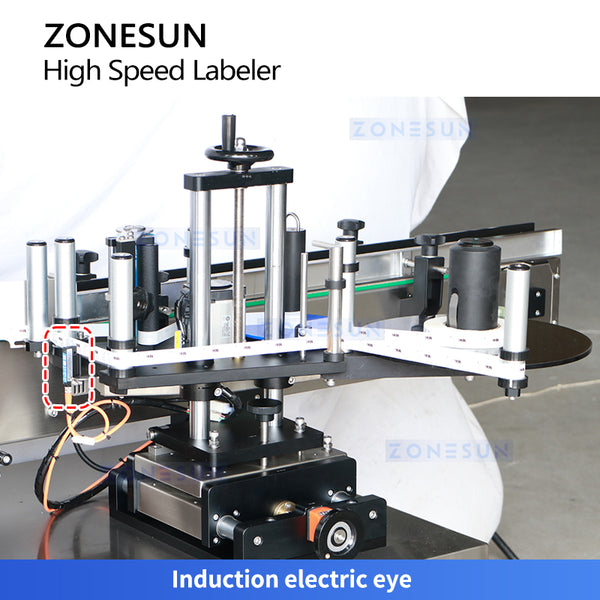 ZONESUN ZS-TB700 High Speed Wrap Around Labeling Machine Round Bottle Labeler