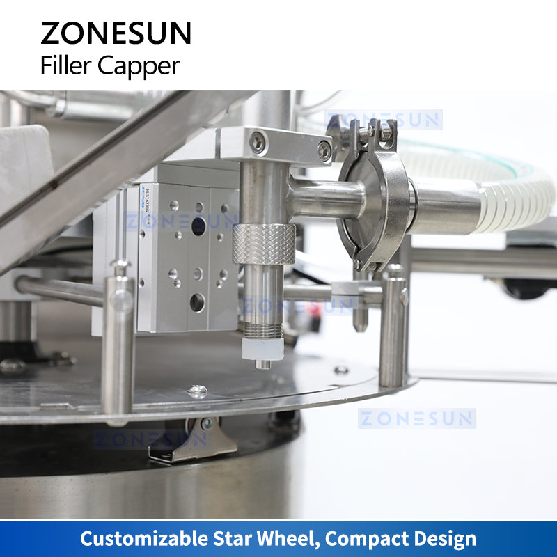 ZONESUN ZS-SVFC1 Rotary Spout Pouch Filler Servo Motor Filling Sealing Machine