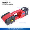 ZONESUN ZS-PSE16 Portable PP/PET Strip Belt Lithium Battery Power Strapping Machine