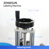 ZONESUN Glue Bottle Flat Labeling Machine