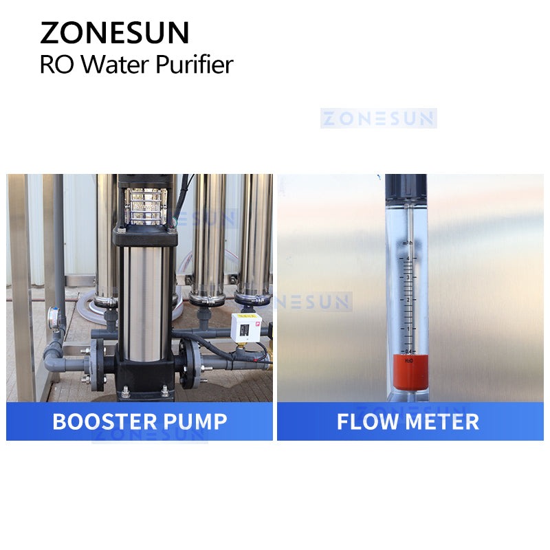 ZONESUN ZS-WP2000L Reverse Osmosis Water Purifier RO Water Purifier