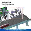 ZONESUN ZS-ZD200 Automatic Bagging Machine PE Bag Packing System