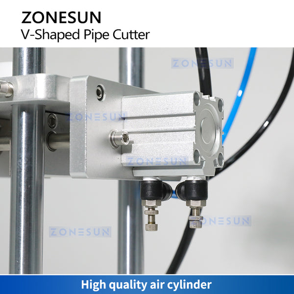 ZONESUN ZS-JG300V V-Shaped Cut Pipe Dip Tube V Cutter