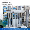 ZONESUN ZS-AFC5 2 Heads Automatic Small Scale Ampoule Bottle Filling and Sealing Machine