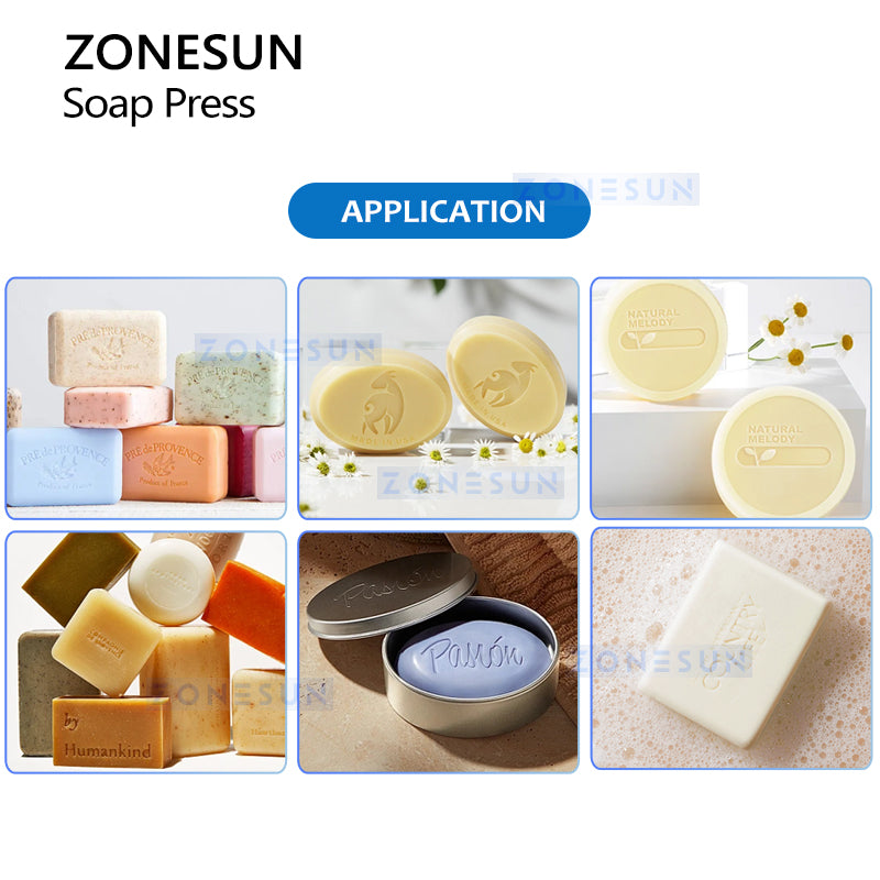 ZONESUN ZS-MYZ1 Manual Pneumatic Soap Pressing Machine