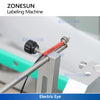 ZONESUN ZS-TB822R Automatic Round Bottle Neck & Body Labeling Machine