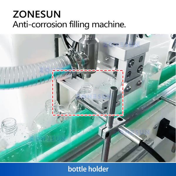 ZONESUN ZS-YTCR1A Chemical Corrosive Liquid Filling Machine