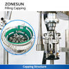 ZONESUN ZS-AFC880 Wine Bottling Filling Machine ROPP Sealer Monoblock