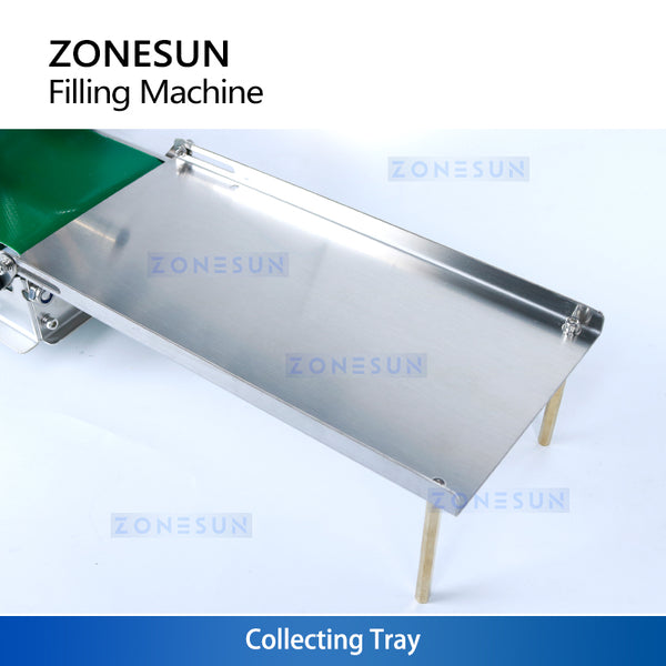 ZONESUN ZS-DPYT200L 5-500ml Automatic 2 Heads Liquid Filling Machine With Longer Conveyor