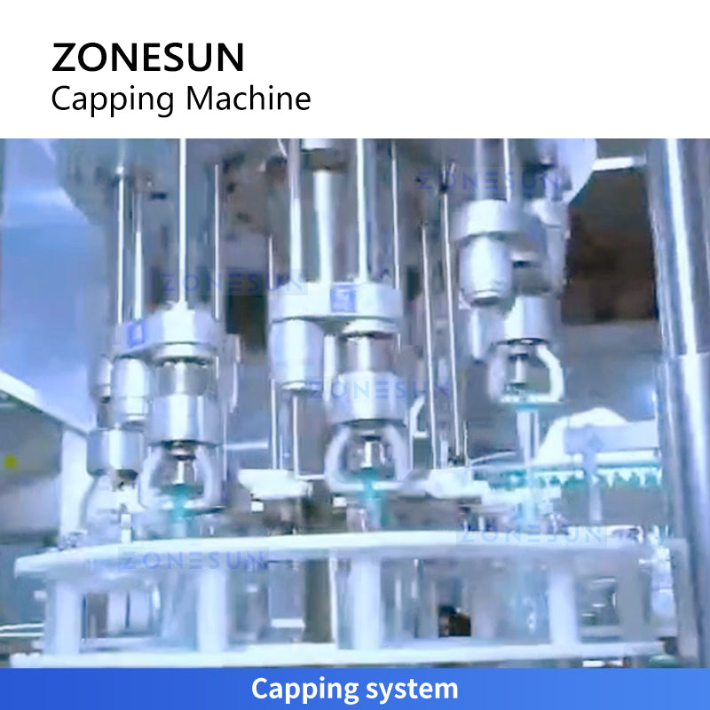 ZONESUN ZS-BCM8 Customizable Pump Bottle Capping Machine