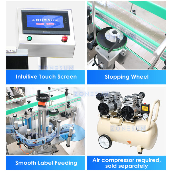 ZONESUN ZS-TB790 Automatic Bucket Labeling Machine