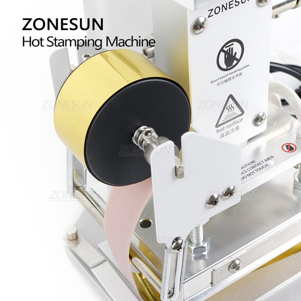 ZONESUN ZS-100B 10x13cm Dual Use Hot Foil Stamping Machine