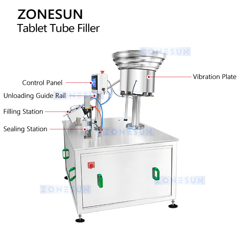 zonesun tablet tube monoblock machine