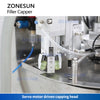 ZONESUN ZS-SVFC1 Rotary Spout Pouch Filler Servo Motor Filling Sealing Machine