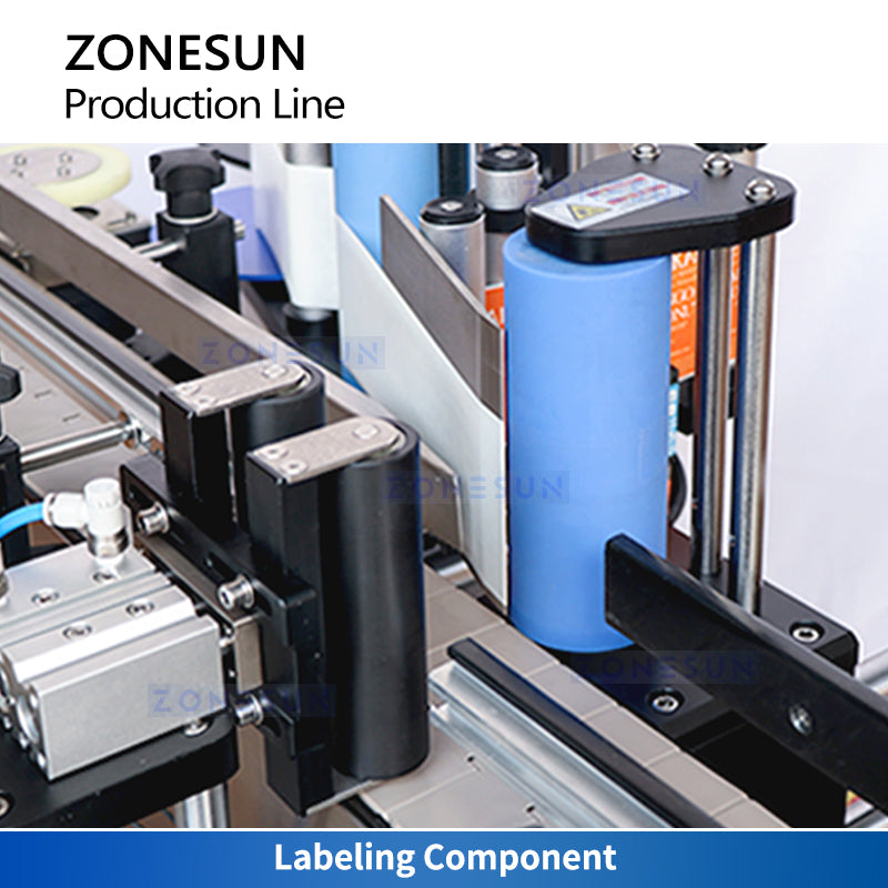 ZONESUN ZS-FALU3 Automatic Paste Filling Capping Labeling Production Line