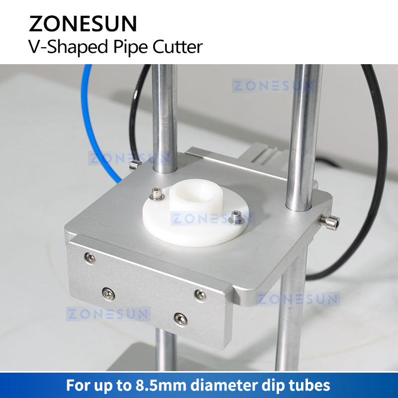 ZONESUN ZS-JG300V V-Shaped Cut Pipe Dip Tube V Cutter