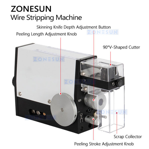 zonesun wire stripping machine