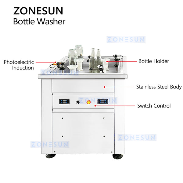 ZONESUN Bottle Rinser 