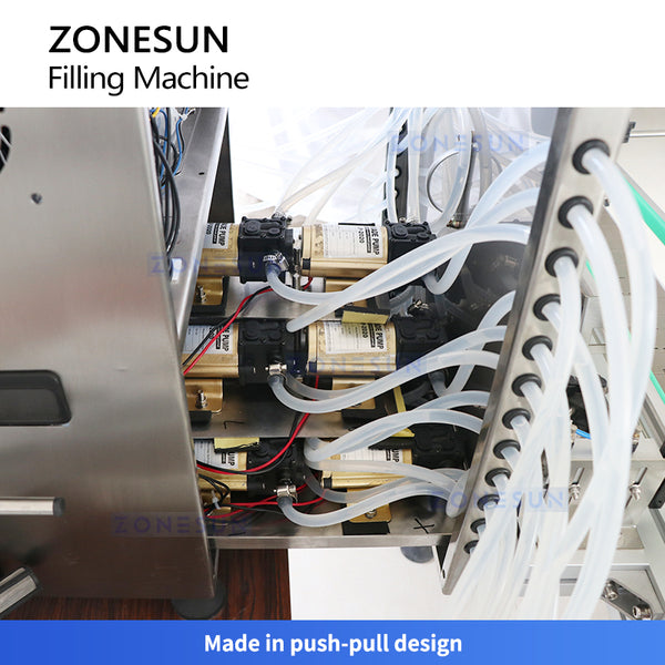 ZONESUN ZS-VTDP12P Diaphragm Pump Liquid Filling Machine