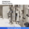 ZONESUN ZS-FJFC2 Automatic Powder Vial Filling and Stoppering Machine