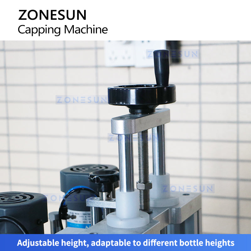 ZONESUN ZS-XG1870M Automatic 4-wheel Bottle Capping Machine
