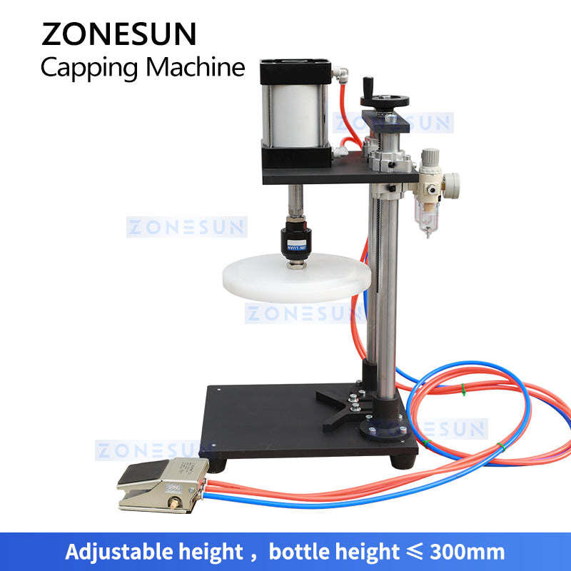 ZONESUN bucket lid sealing machine