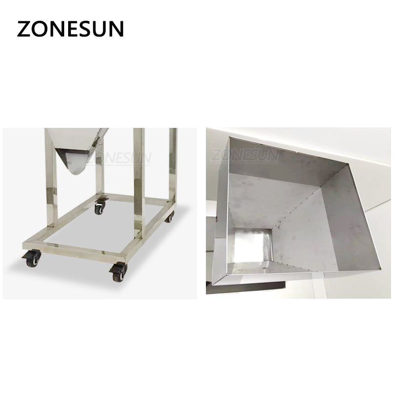 ZONESUN ZS-3000C 20-3000g Máquina de enchimento de pesagem de pó granular