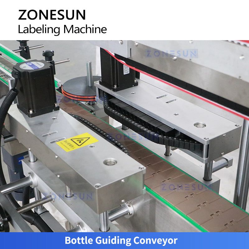 ZONESUN ZS-TB501 Square Bottle Double Corner Labeling Machine