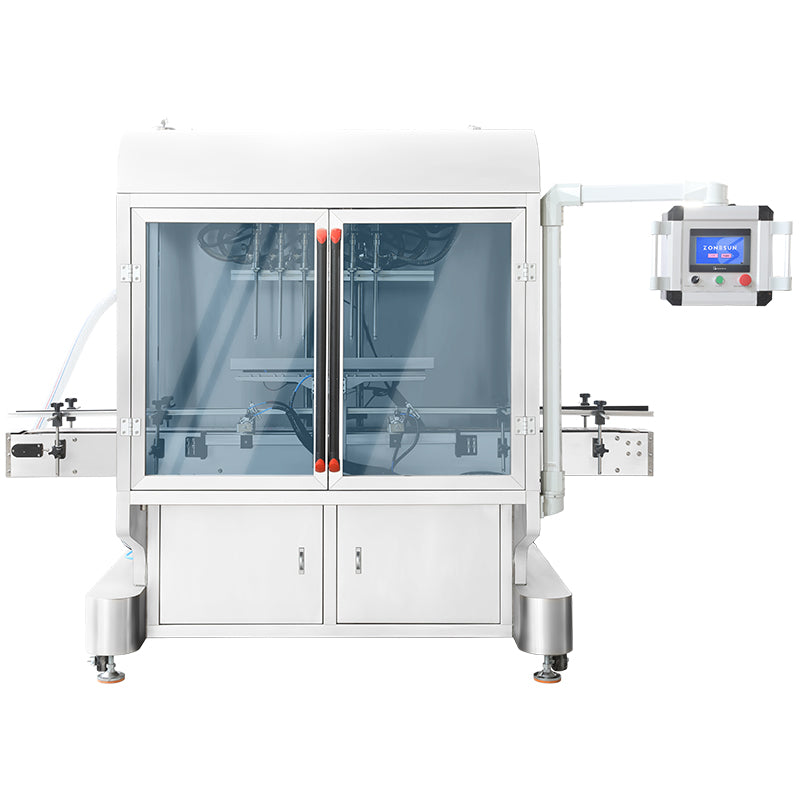 ZONESUN ZS-CL6T Automatic Liquid Filling Machine Big Flow Filler