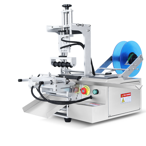 ZONESUN ZS-TB101 Slideway Single/Double Side Round Bottle Labeling Machine with Unloading Slide