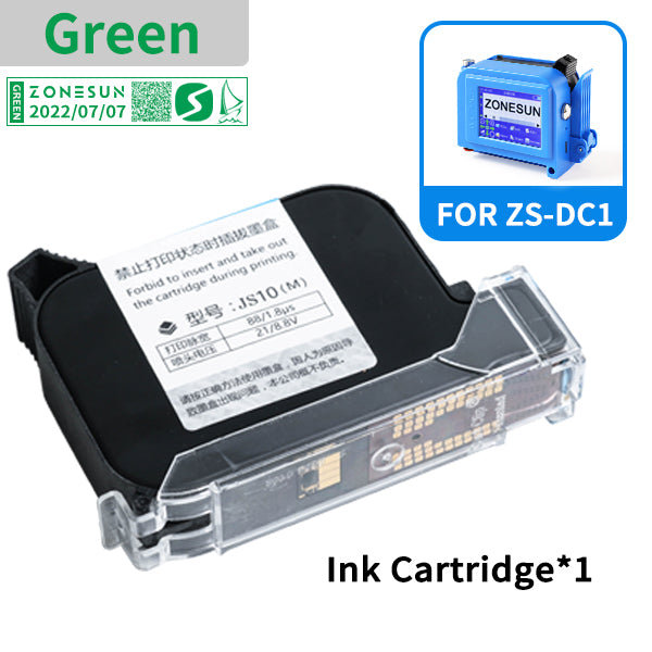 ZONESUN ZS-IC1 Ink Box For Handheld Intelligent Inkjet Printer Coding Machine