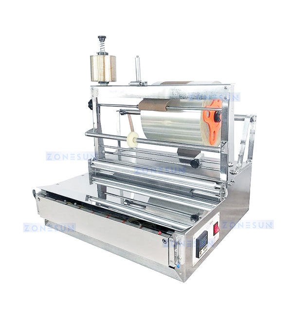 ZONESUN ZS-ACW1 Manual Cellophane Wrapping Machine Film Wrapper