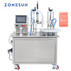 ZONESUN ZS-AFC6 Rotary Automatic Pocket Perfume Press Monoblock Filling Capping Machine