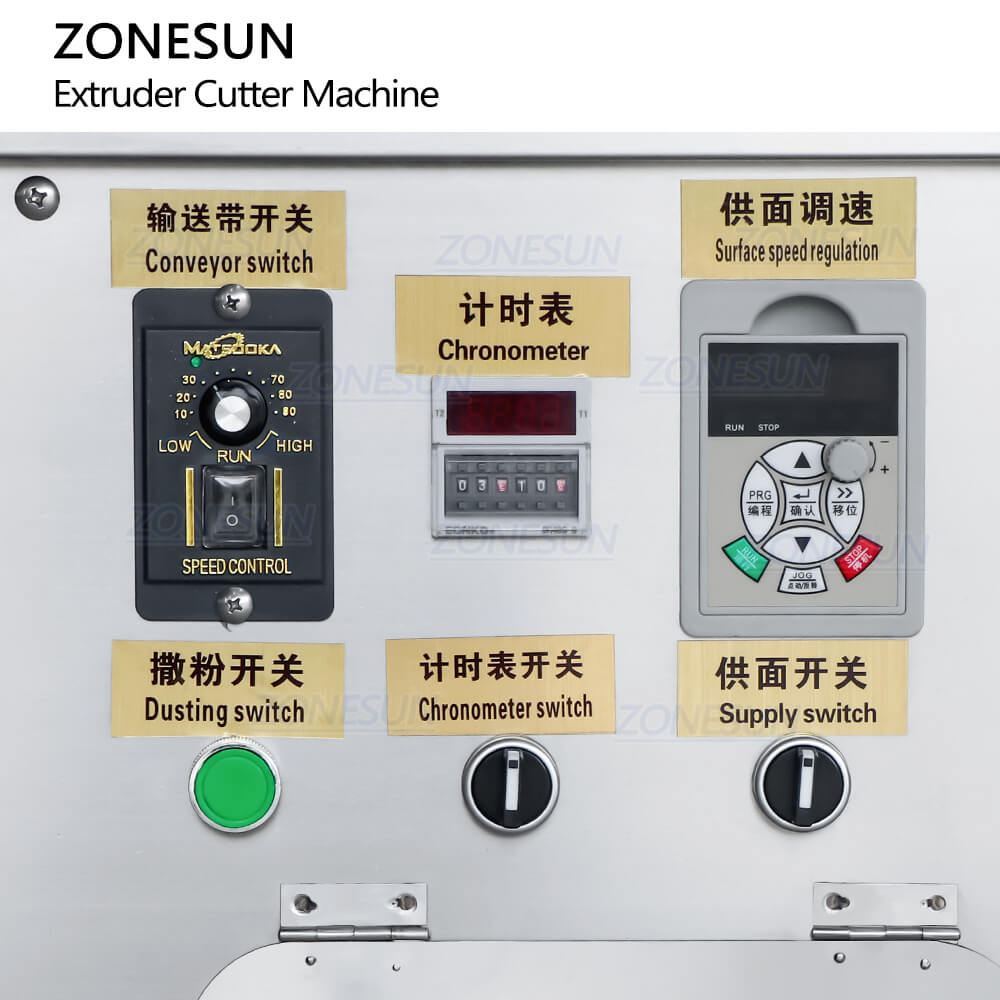 ZONESUN ZS-ECM1 Bar Extruder Cutter Protein Nut Bar Forming Making Cutting Machine