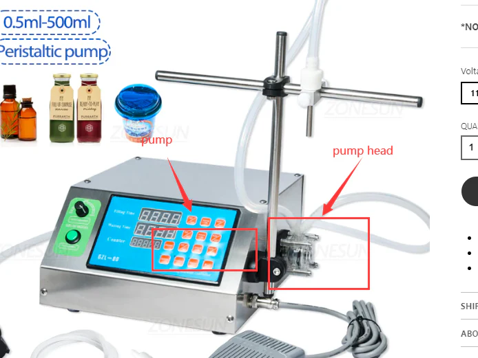 ZONESUN Custom Link For Filling Machine Accessory