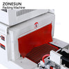 ZONESUN ZS-BSP4522 Automatic PVC POF Film Heat Shrink Tunnel Shrinking Wrapping Machine