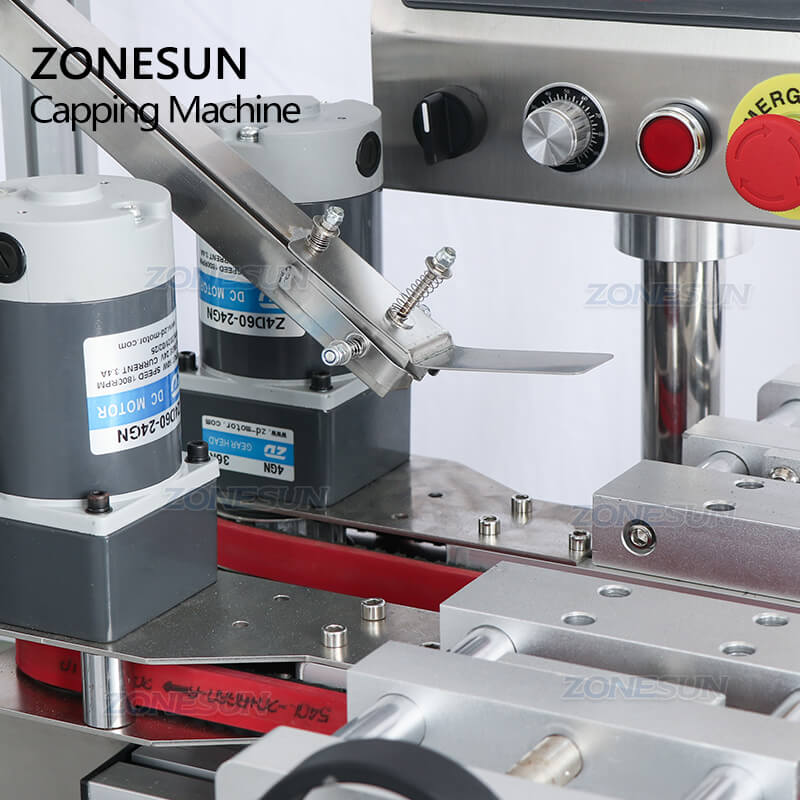 ZONESUN ZS-XG16P Automatic Bottle Cap Screwing Capping Machine With Vibratory Bowl